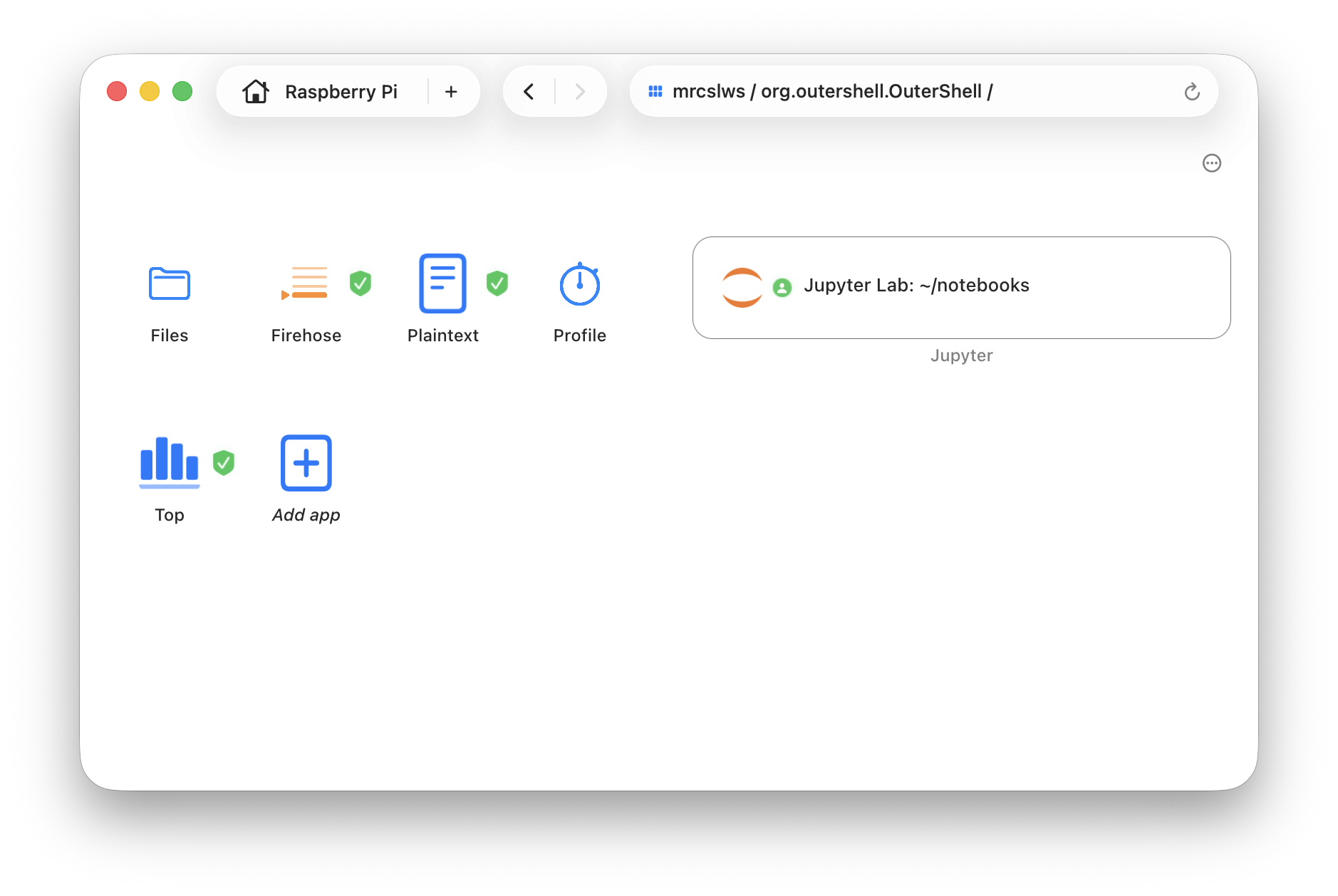 Outer Shell UI